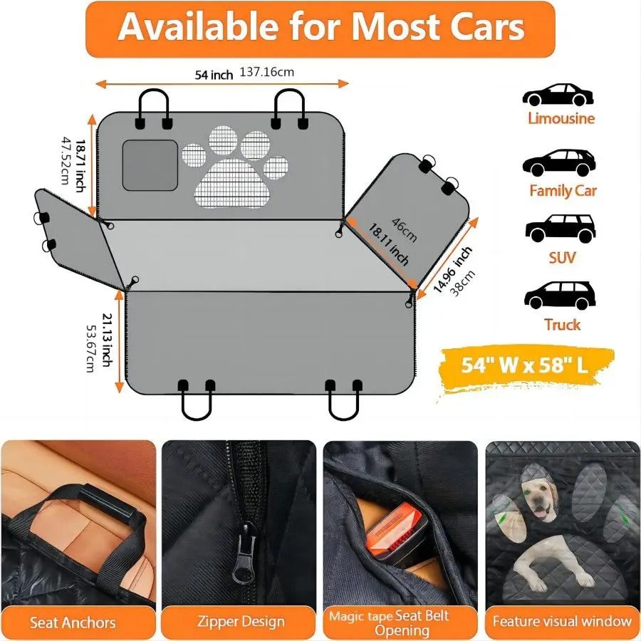 Backseat Extender for Dogs